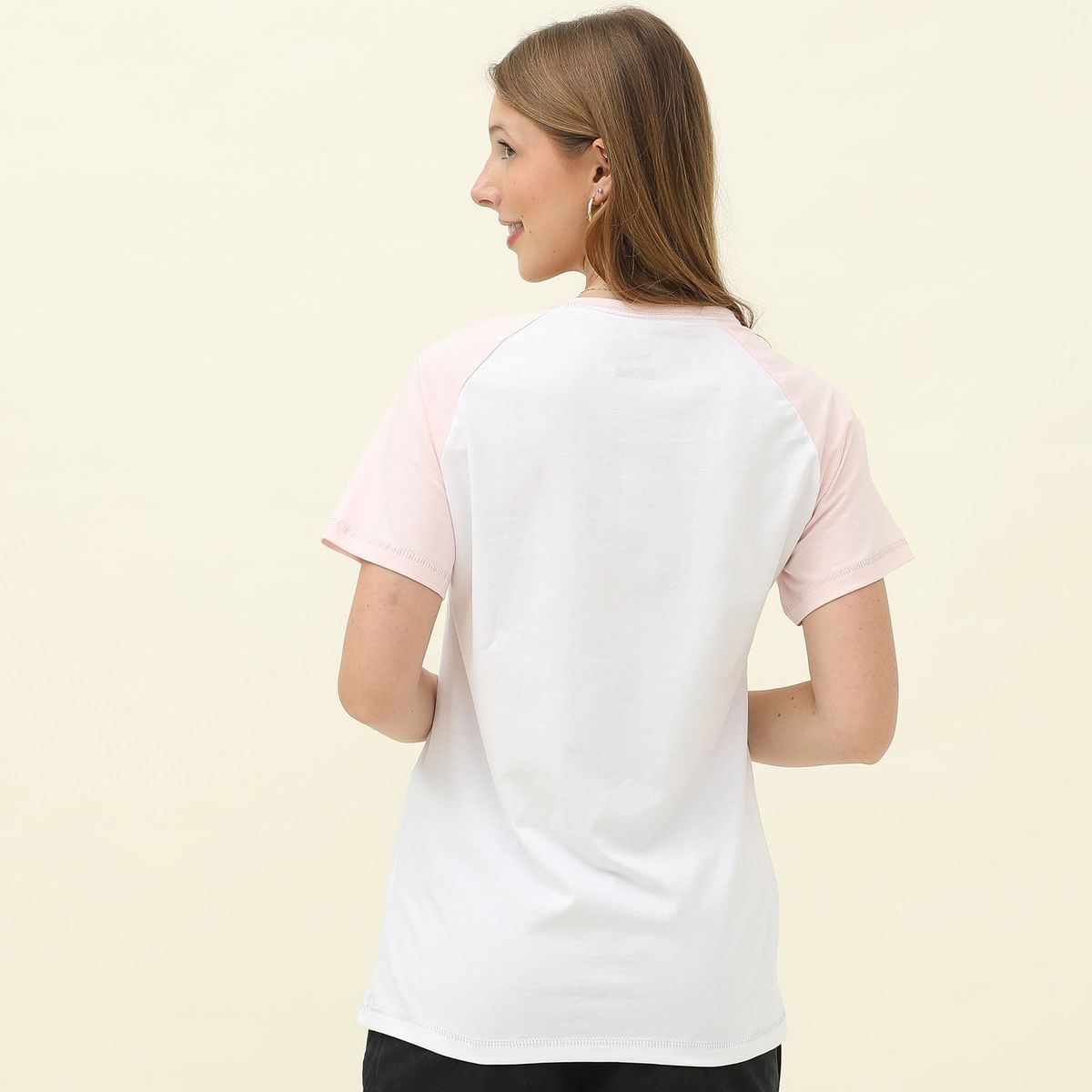 SYBILLA - Polera Pijama Sybilla Manga Corta 100% Algodón Mujer