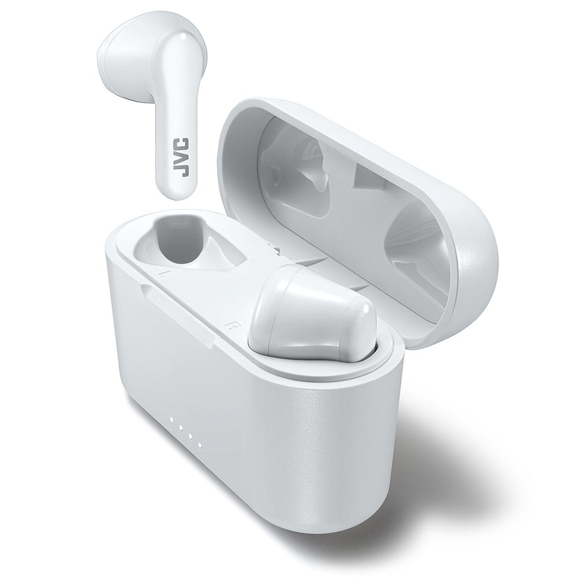 JVC - Audífonos Bluetooth Earbuds Jvc Ha-a3t-w-u True Wireless Earbuds Blanco
