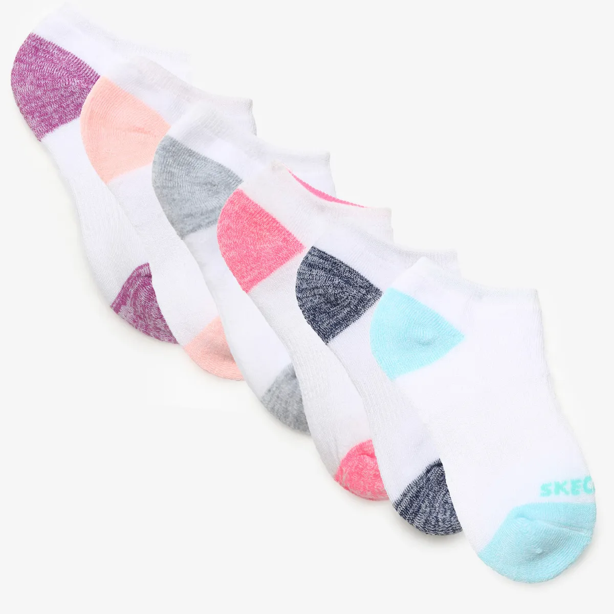 SKECHERS - Medias Niña Pack x6 Skechers