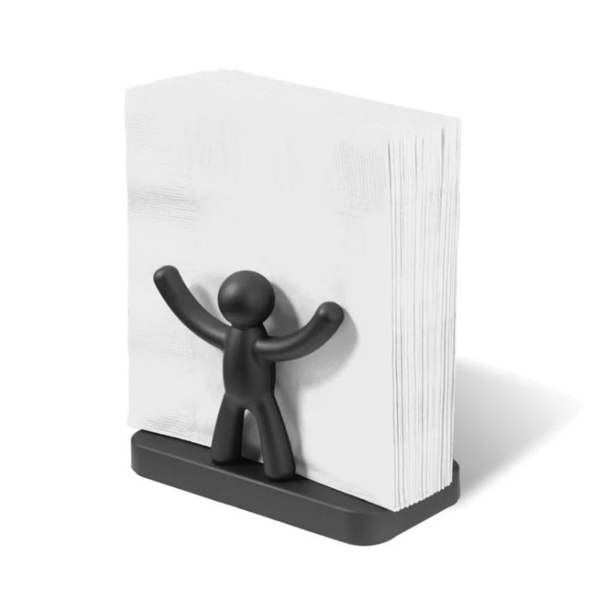 UMBRA - Servilletero Negro Umbra