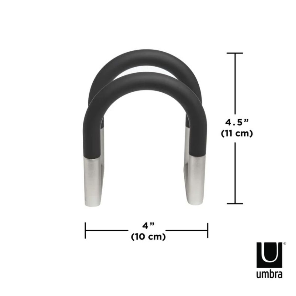 UMBRA - Servilletero Negro Umbra
