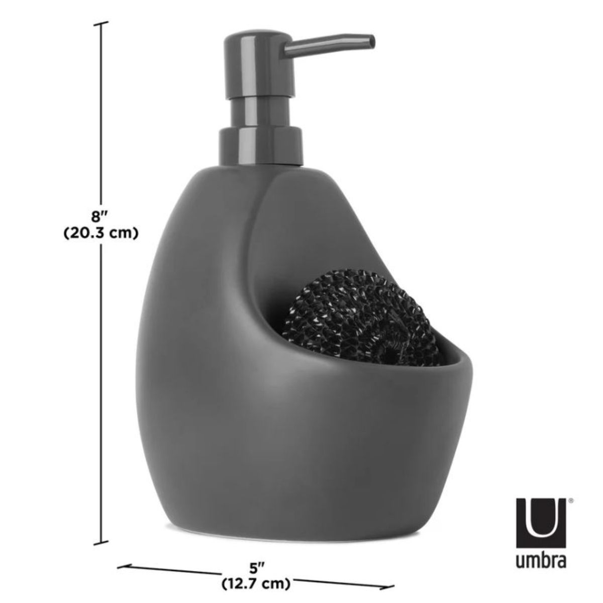 UMBRA - Dispensador Con Esponja 20oz Negro Umbra