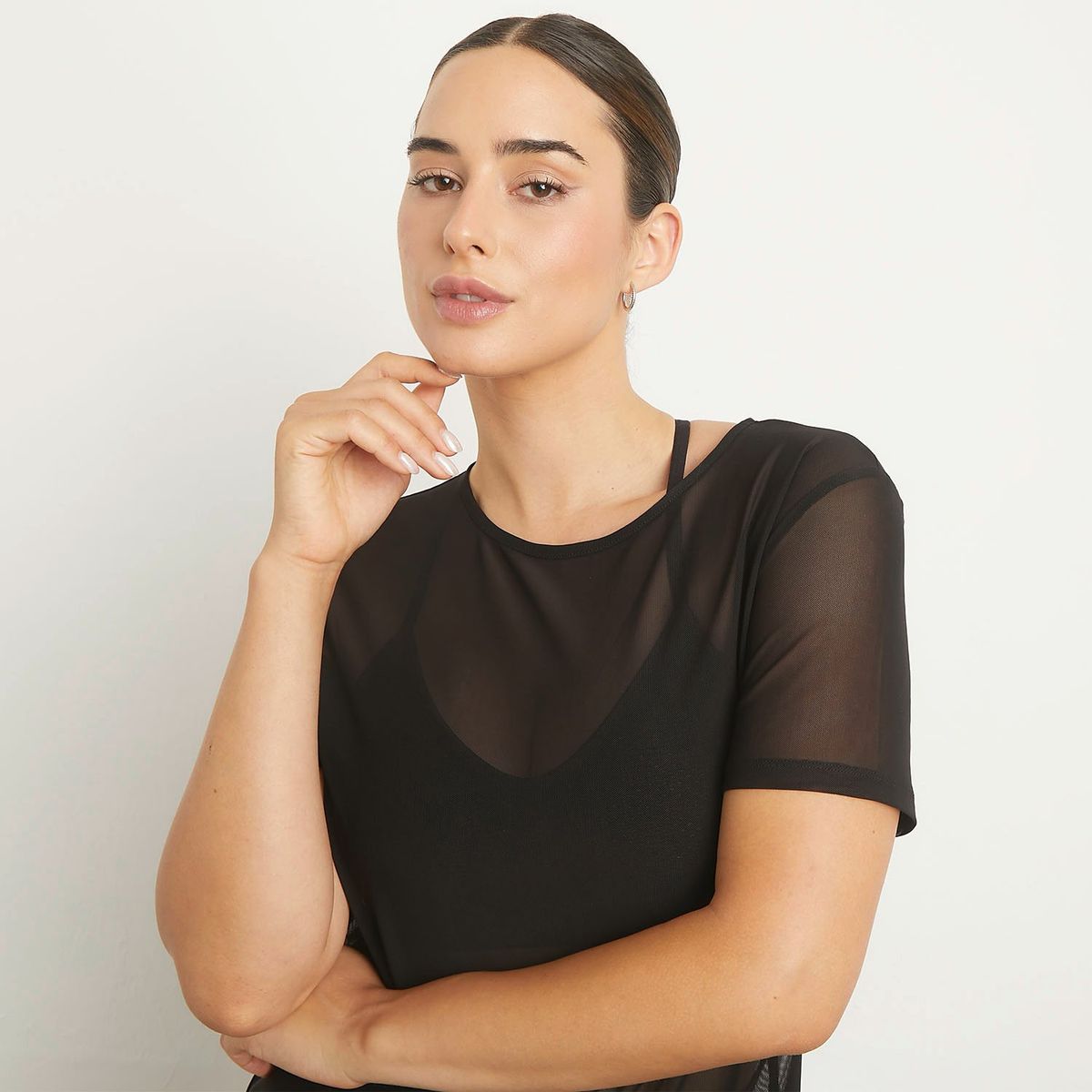 MOSSIMO - Polo Manga Corta Mujer Mossimo