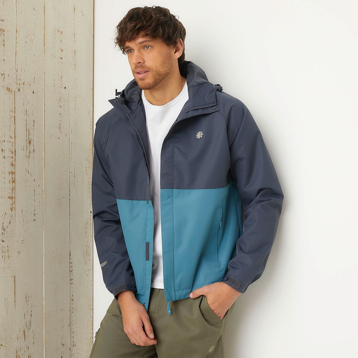 MOUNTAIN GEAR - Casaca Cortaviento Deportiva Outdoor Mountain Gear