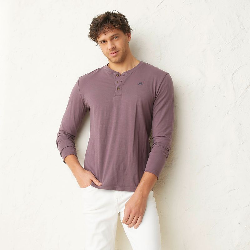 CASCAIS - Polo Manga Larga Cascais Algodón Hombre Diseño Liso