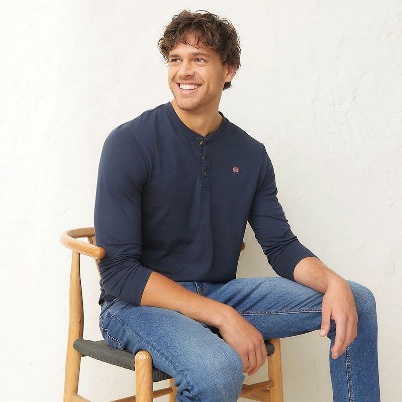 CASCAIS - Polo Manga Larga Cascais Algodón Hombre Diseño Liso