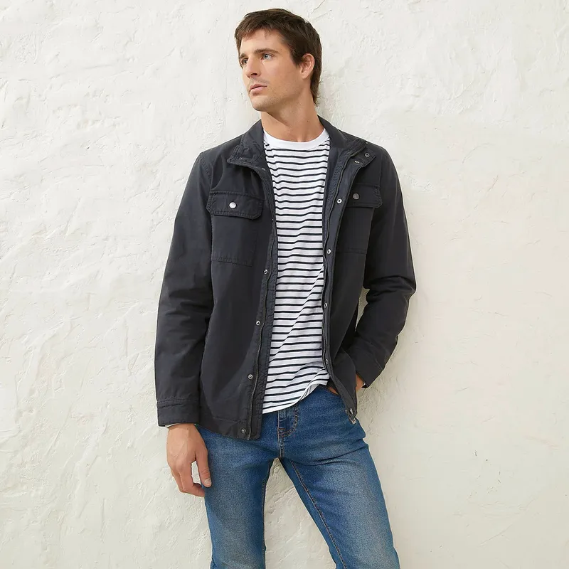 CASCAIS - Casaca Casual Algodón Cascais Manga Larga Hombre 