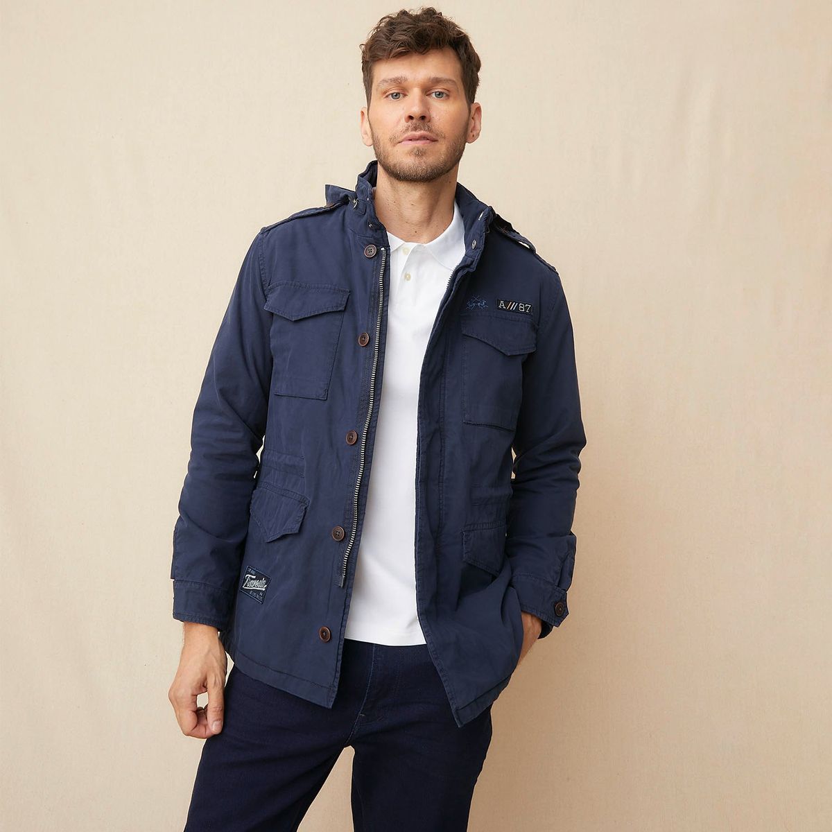 LA MARTINA - Casaca Sport Algodón Hombre La Martina