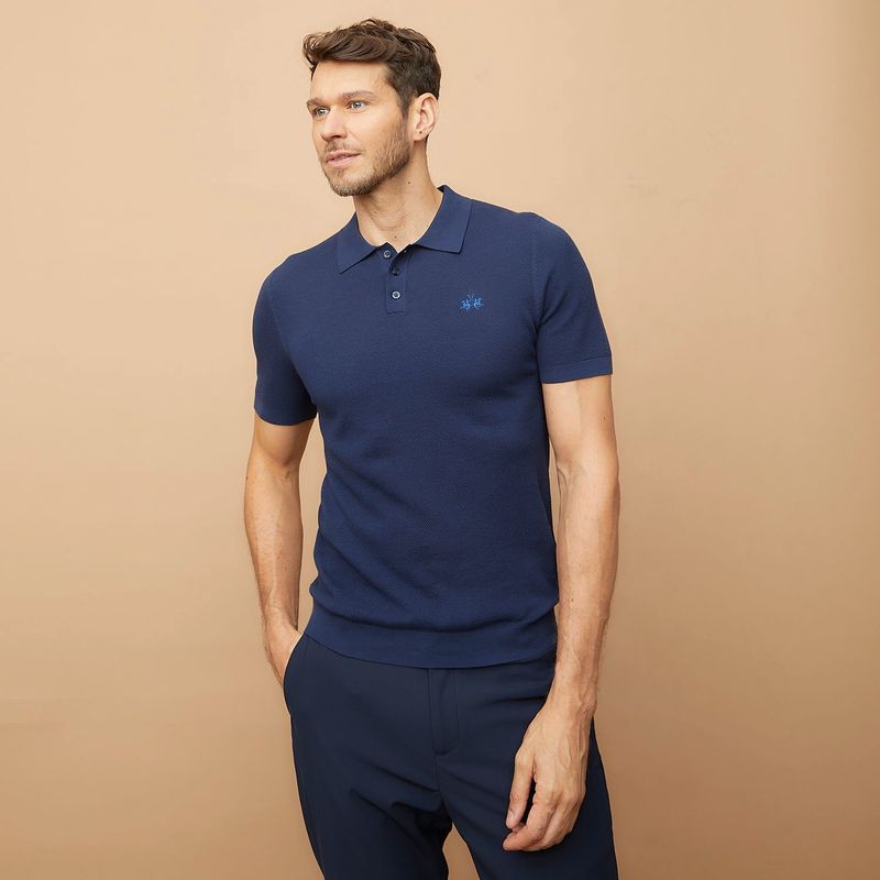 LA MARTINA - Polo Manga Corta 100% Algodón Hombre La Martina