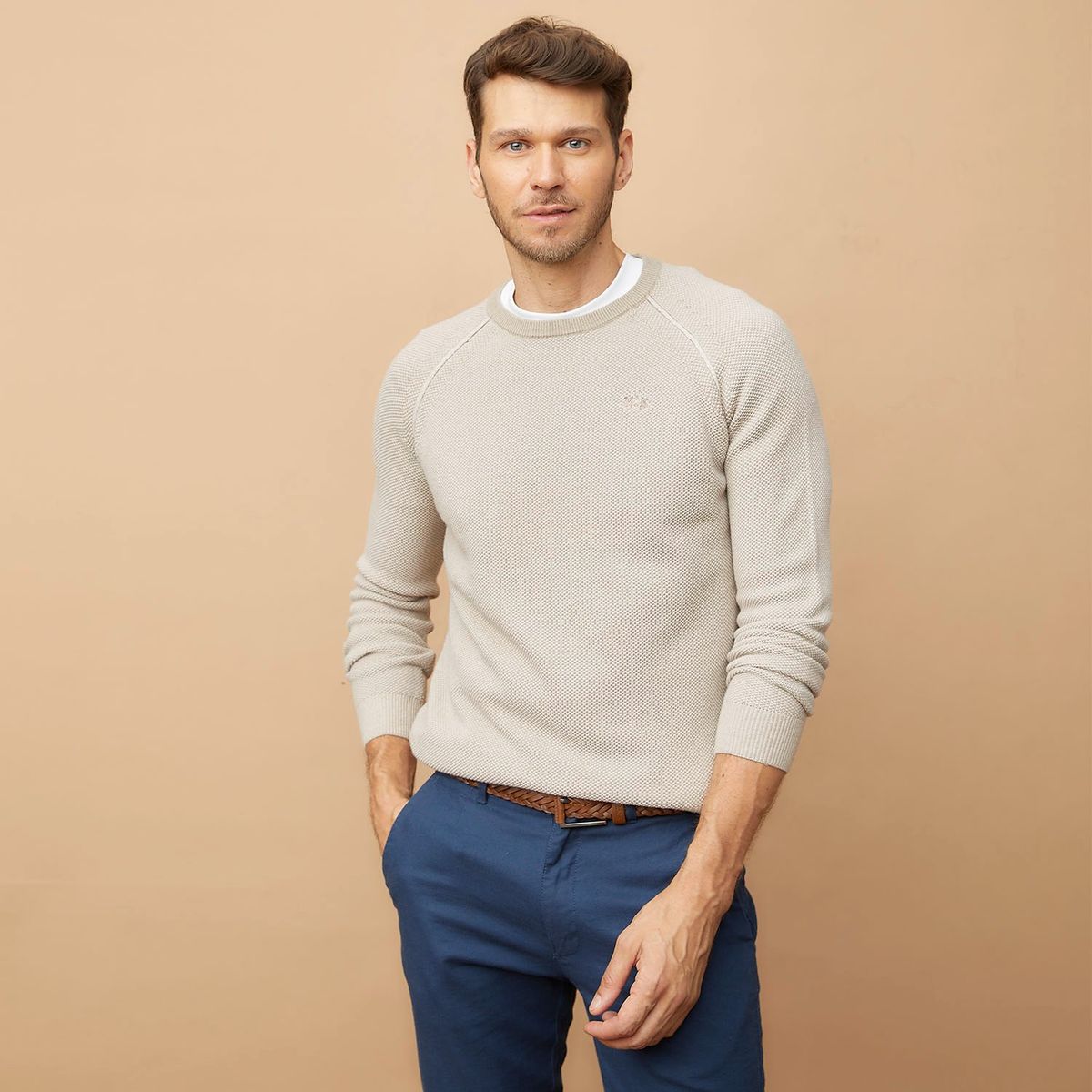 LA MARTINA - Polera 100% Algodón Hombre La Martina