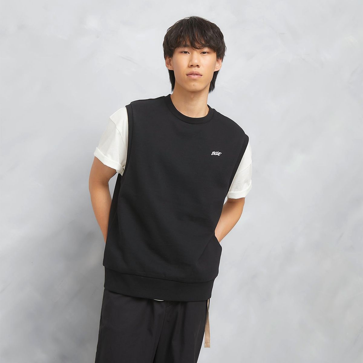 BEARCLIFF - Polera Sin Mangas Bearcliff Algodón Fit Regular Hombre