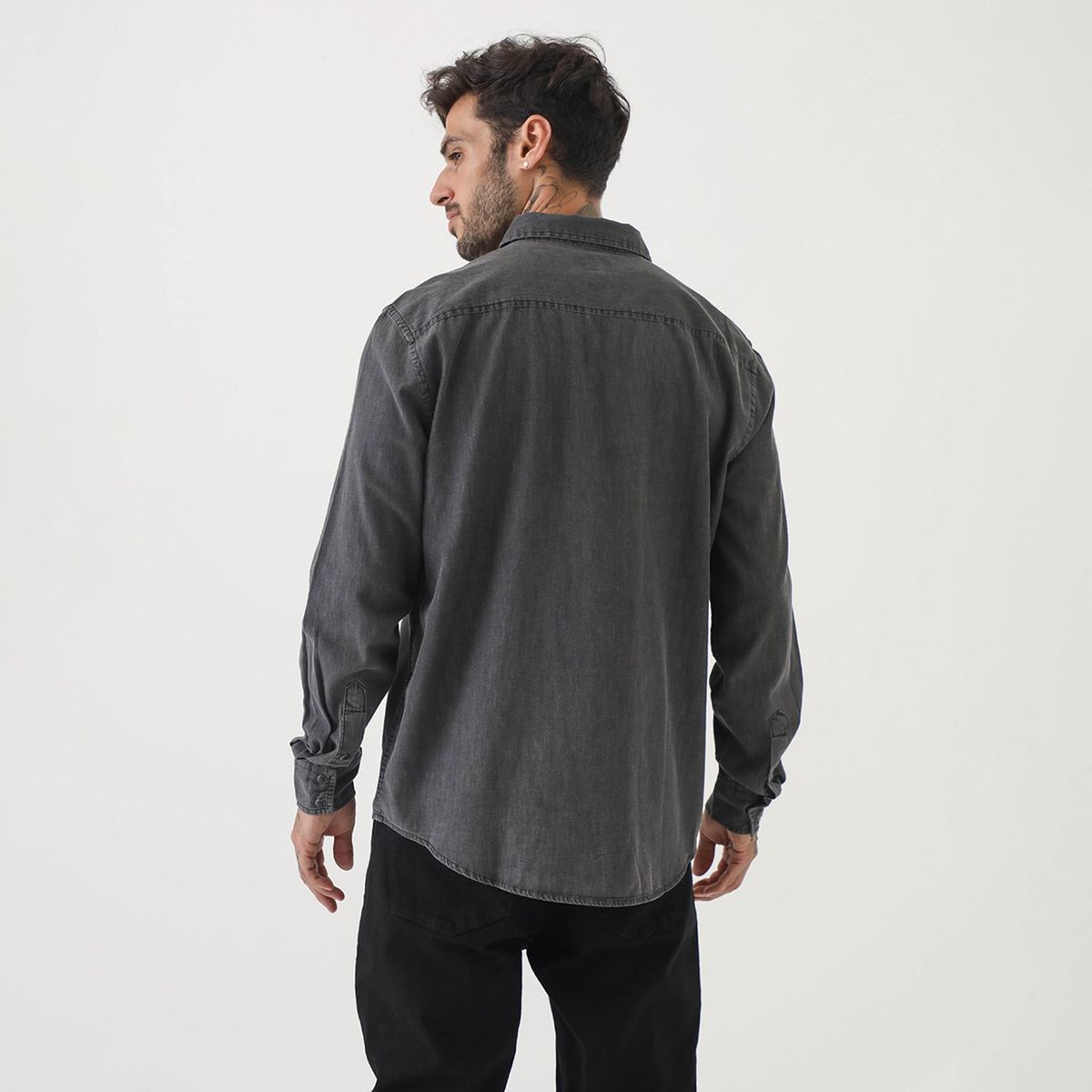 BEARCLIFF - Camisa Algodón Hombre Bearcliff