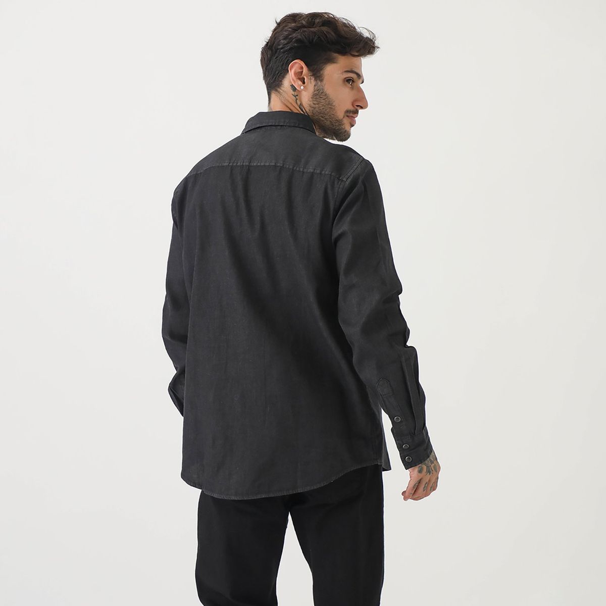 BEARCLIFF - Camisa Algodón Hombre Bearcliff