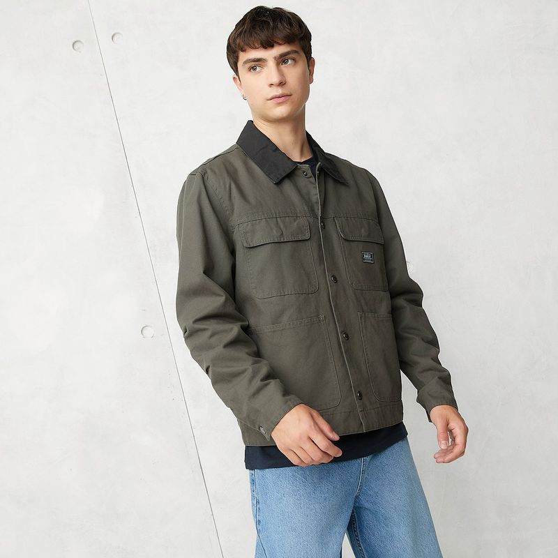 BEARCLIFF - Casaca Casual Algodón Bearcliff Manga Larga Hombre