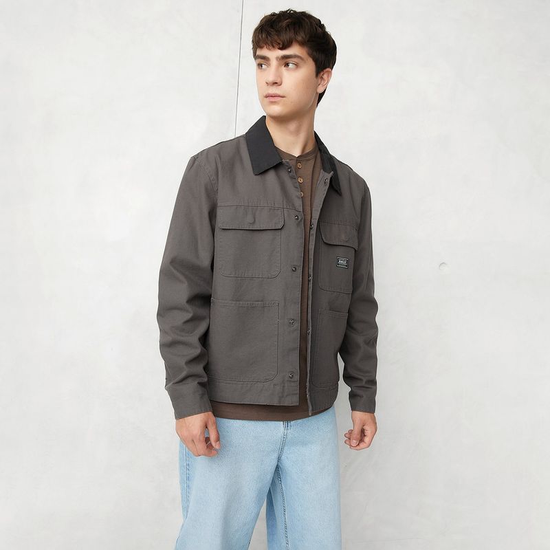 BEARCLIFF - Casaca Casual Algodón Bearcliff Manga Larga Hombre