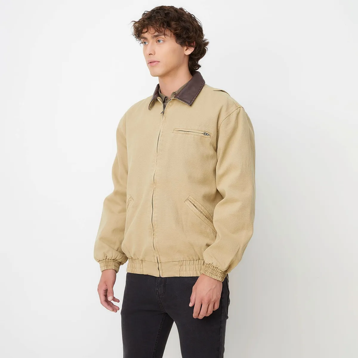 BEARCLIFF - Casaca Casual Algodón Wax Hombre Bearcliff