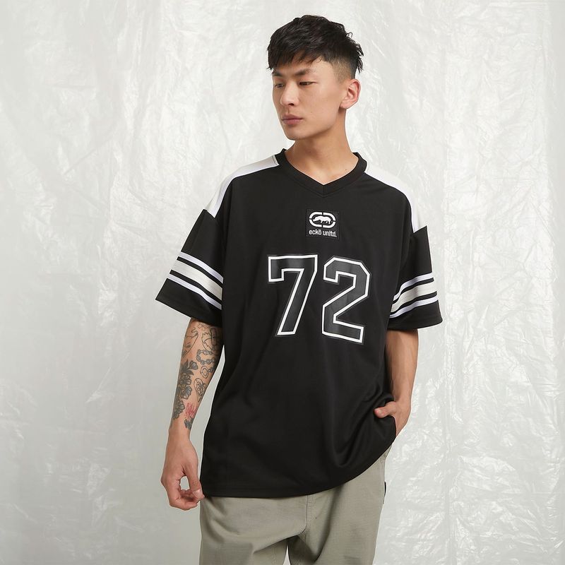 ECKO - Polo Manga Corta Oversize Hombre Ecko