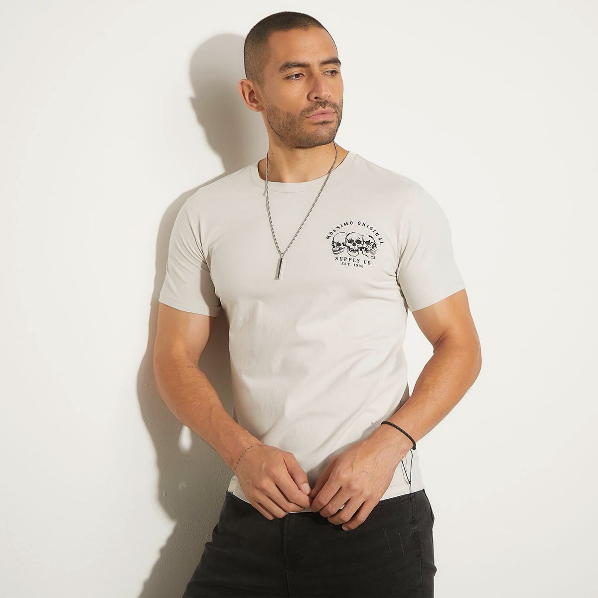 MOSSIMO - Polo Manga Corta 100% Algodón Hombre Mossimo