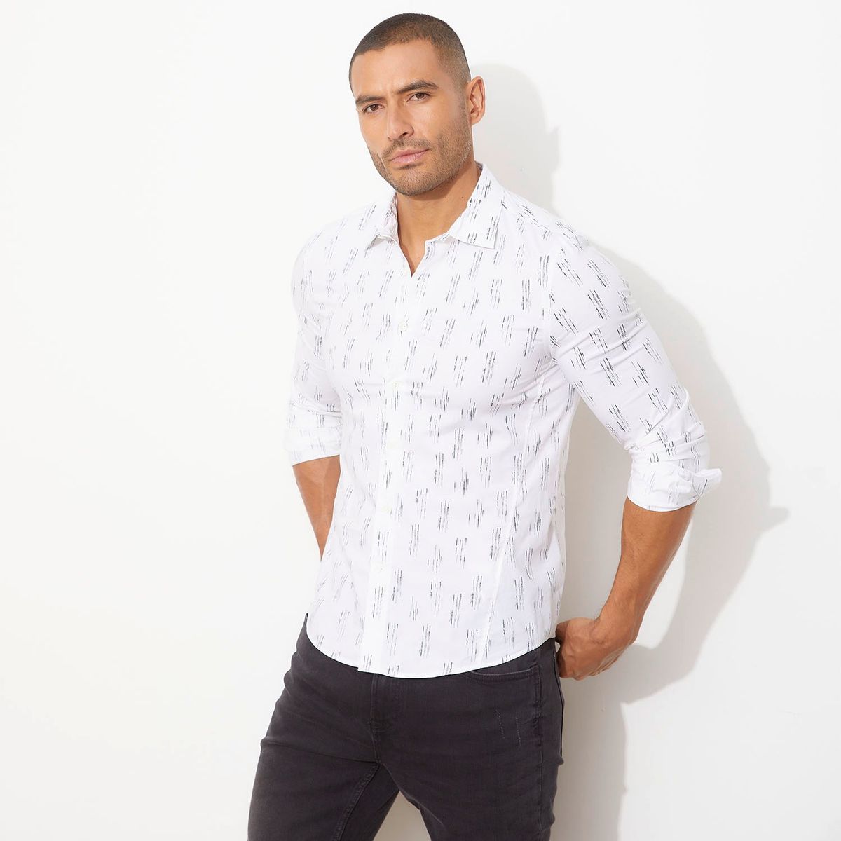 MOSSIMO - Camisa Algodón Hombre Mossimo