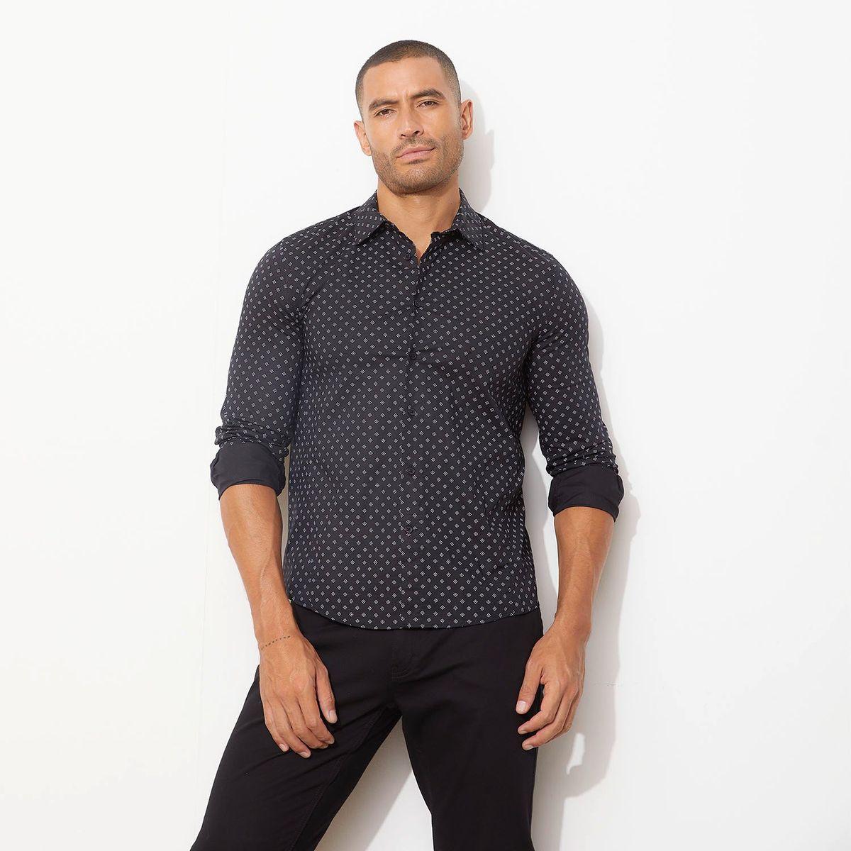 MOSSIMO - Camisa Algodón Hombre Mossimo