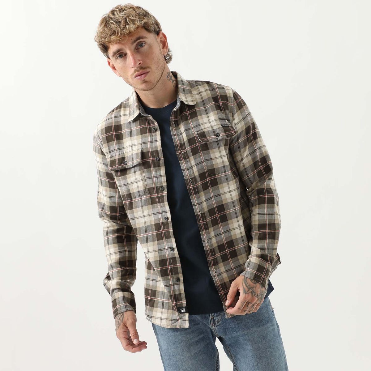 DOO AUSTRALIA - Camisa 100% Algodón Hombre Doo Australia