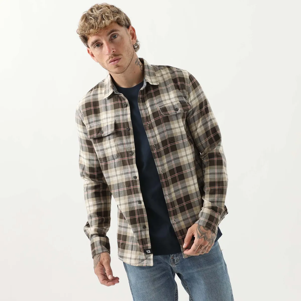 DOO AUSTRALIA - Camisa 100% Algodón Hombre Doo Australia