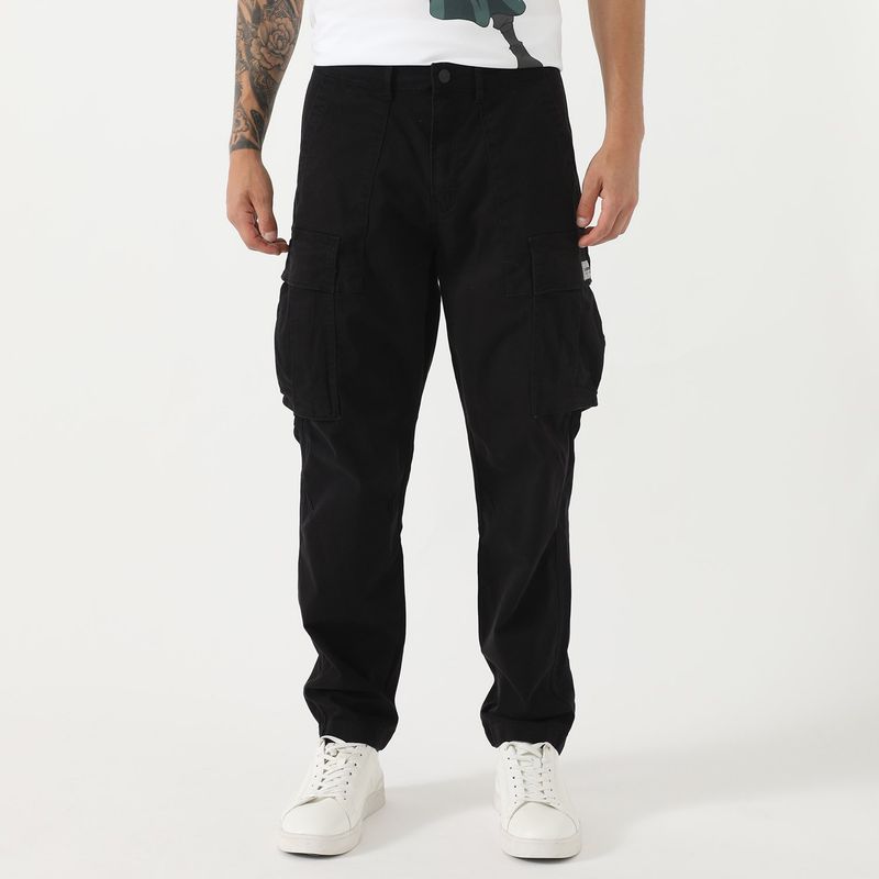 DENIMLAB - Pantalón Cargo Algodón Hombre Denimlab