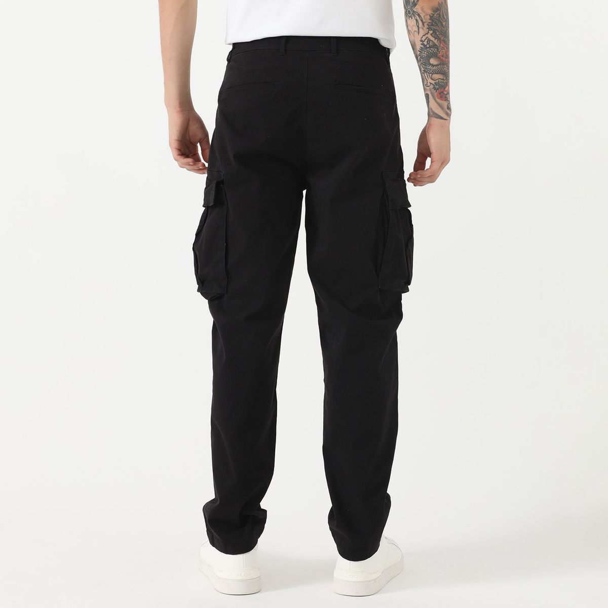 DENIMLAB - Pantalón Cargo Algodón Hombre Denimlab