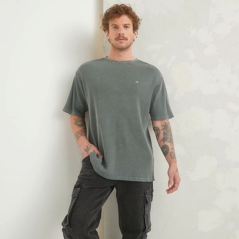 DENIMLAB - Polo Denimlab Manga Corta Algodón Casual Hombre