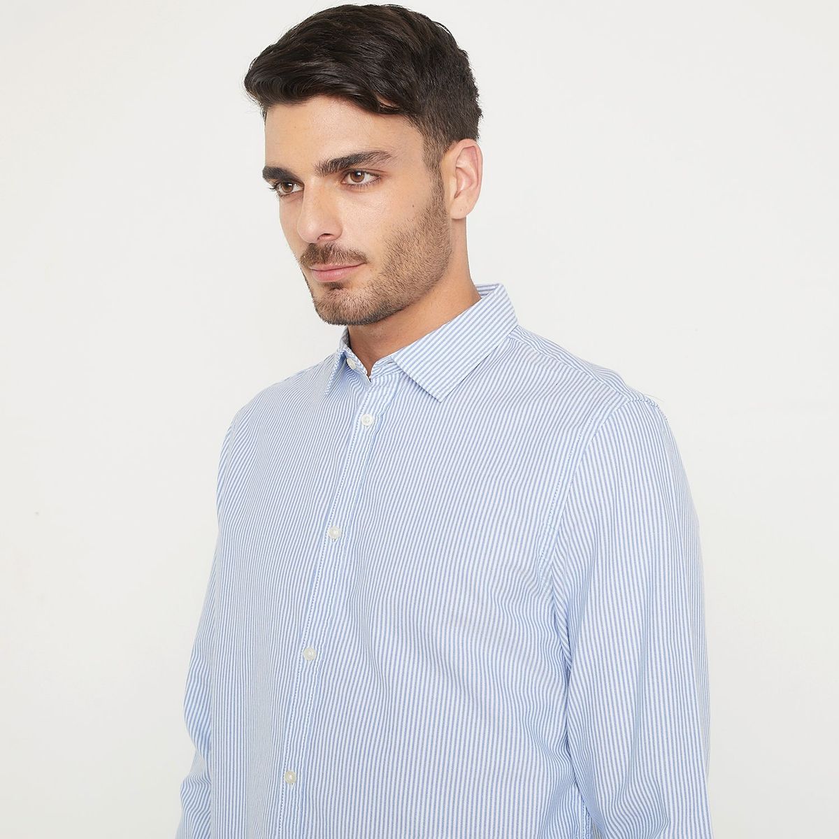 BASEMENT - Camisa 100% Algodón Hombre Basement 