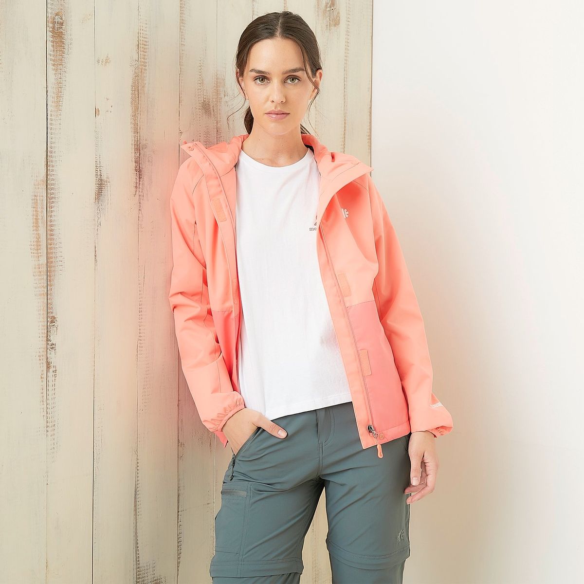 MOUNTAIN GEAR - Casaca Cortaviento Deportiva Outdoor Mujer Mountain Gear