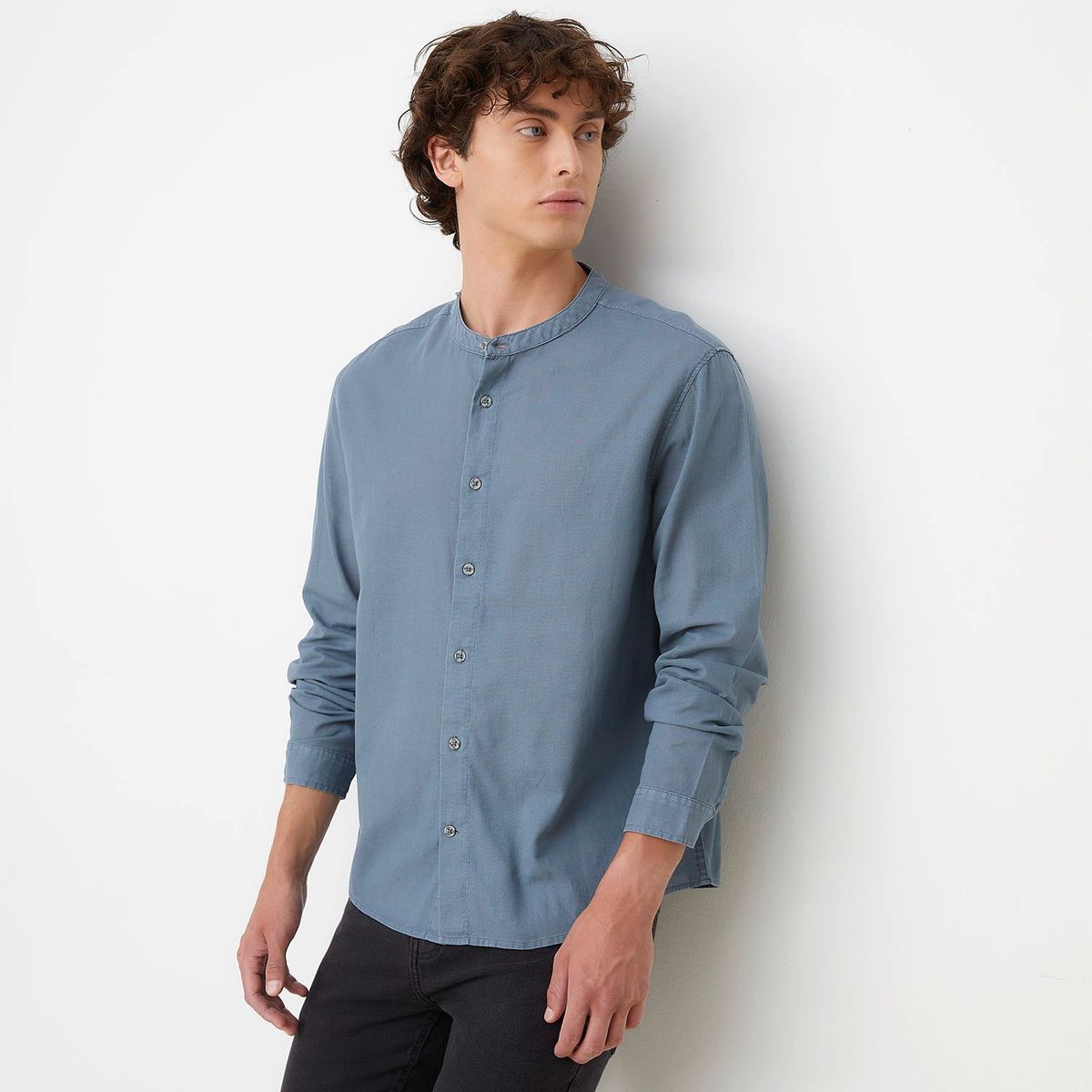 BEARCLIFF - Camisa Manga Larga Algodón Hombre Bearcliff.