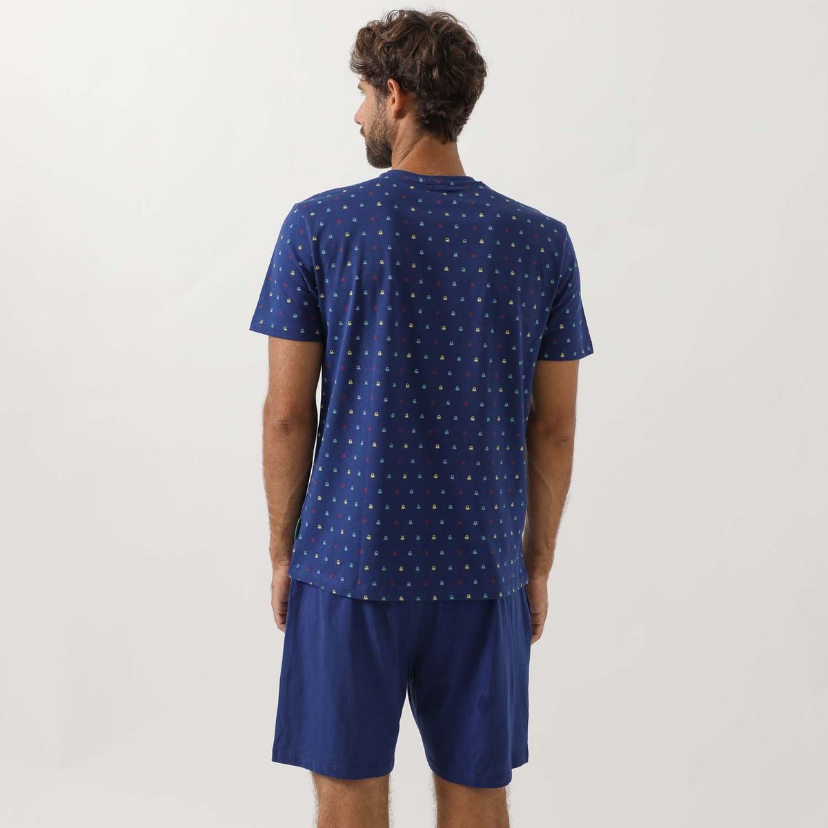 BENETTON - Pijama Corto Hombre Benetton 