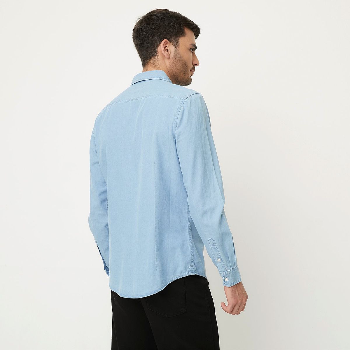 BASEMENT - Camisa 100% Algodón Casual Hombre Basement 