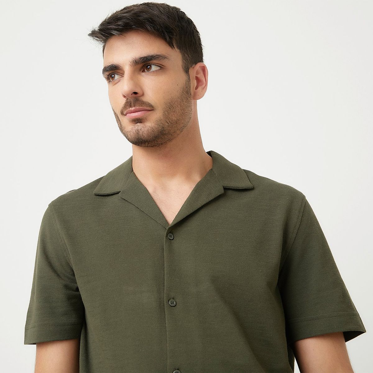 BASEMENT - Camisa Algodón Hombre Basement 