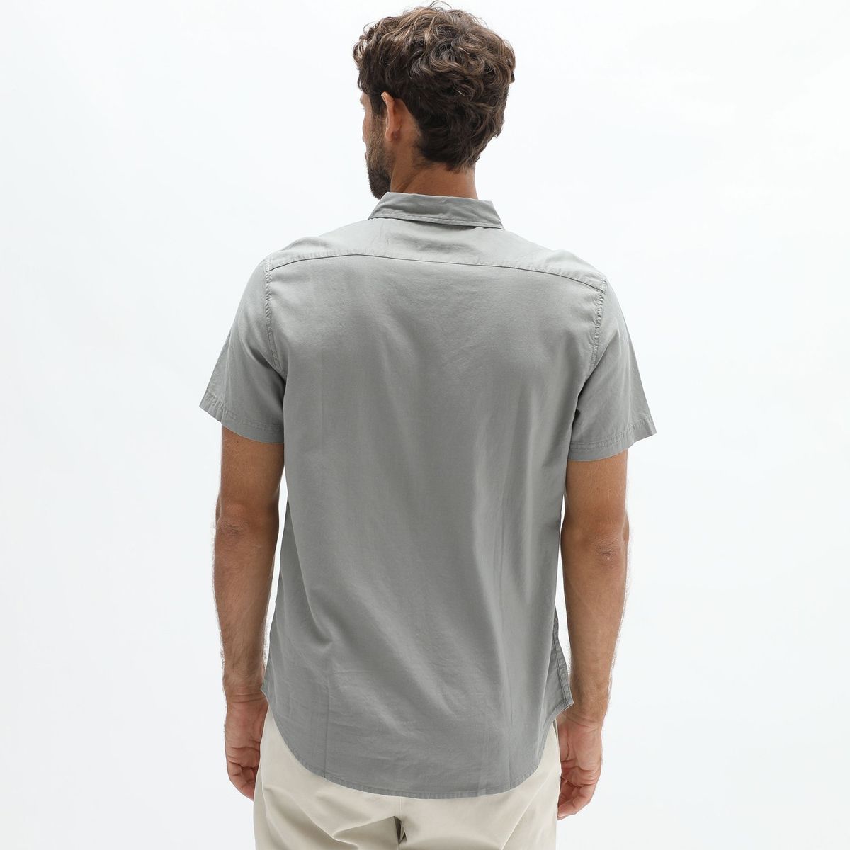 BASEMENT - Camisa Algodón Hombre Basement