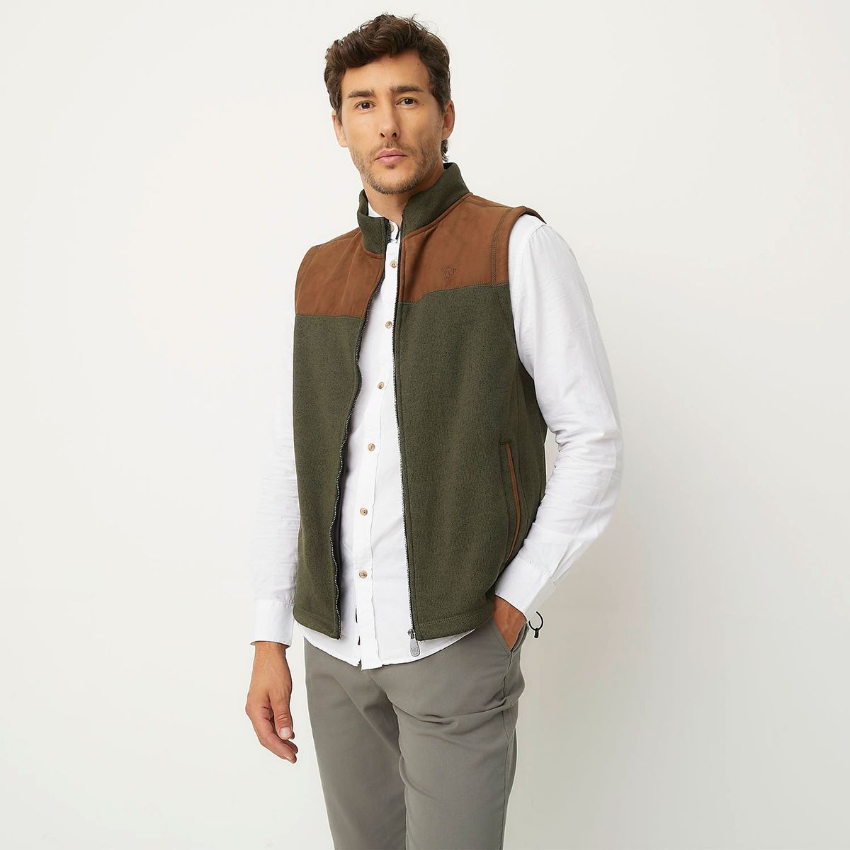 CHRISTIAN LACROIX - Chaleco Polar Hombre Christian Lacroxi 