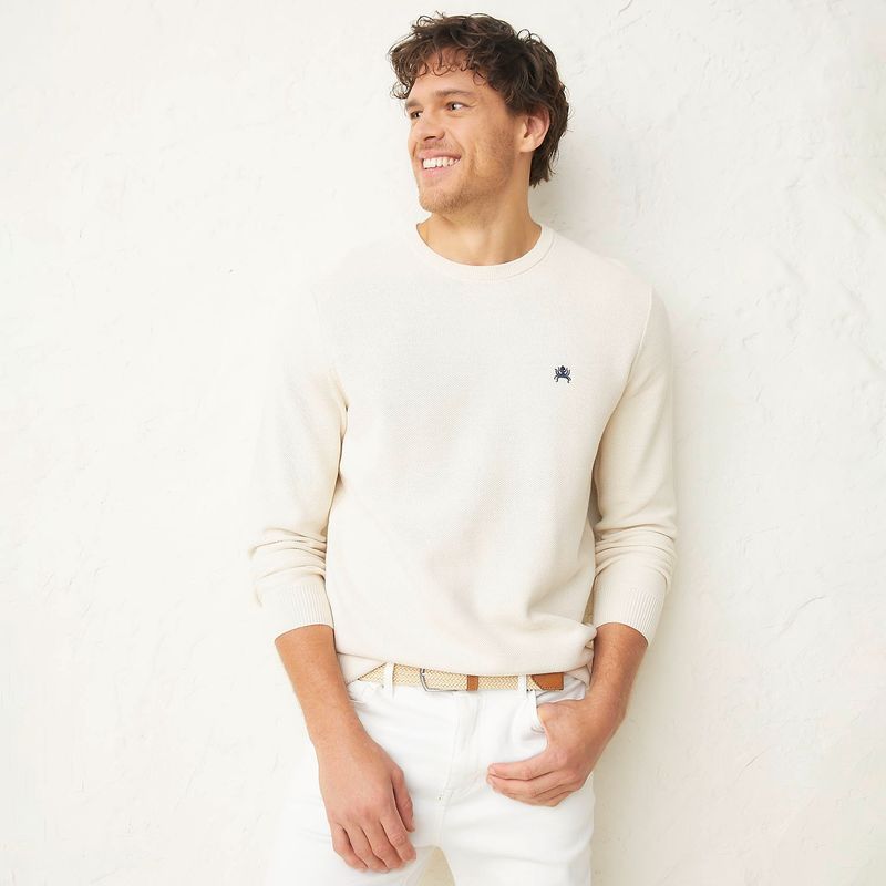 CASCAIS - Chompa Manga Larga 100% Algodón Hombre Cascais 