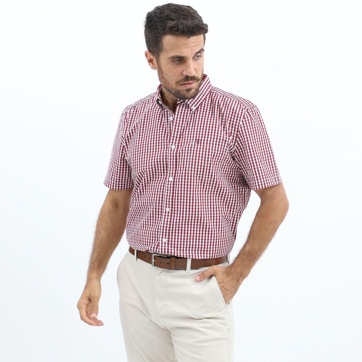 CHRISTIAN LACROIX - Camisa Cuadros Algodón Hombre Christian Lacroix 