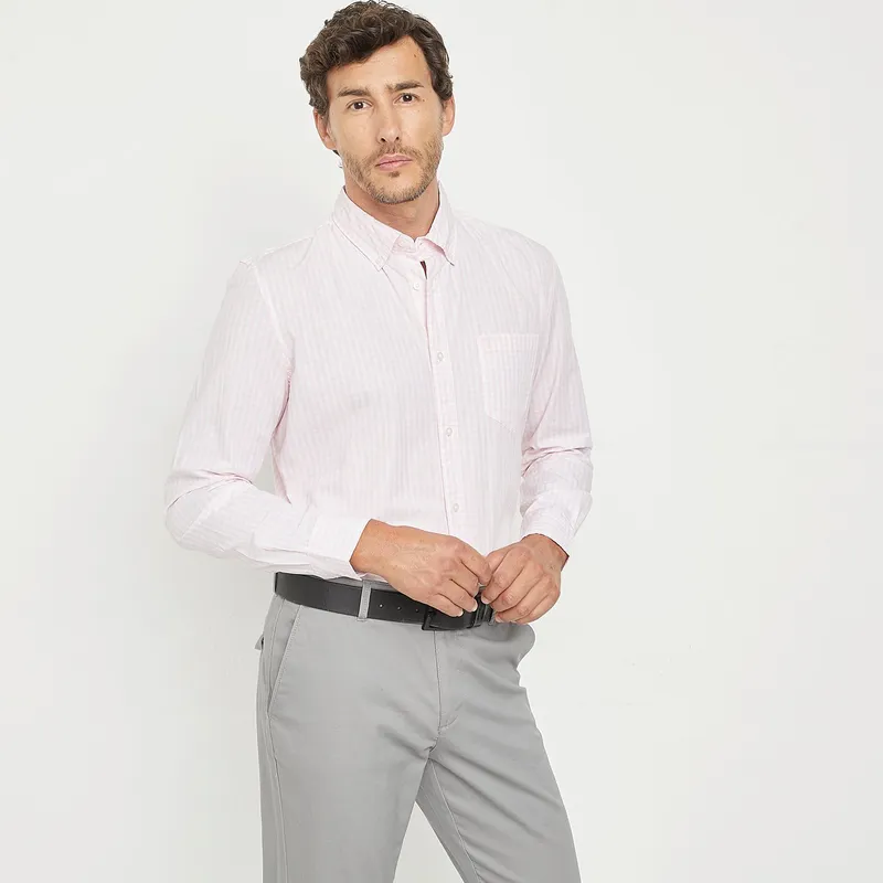 CHRISTIAN LACROIX - Camisa 100% Algodón Hombre Christian Lacroix 