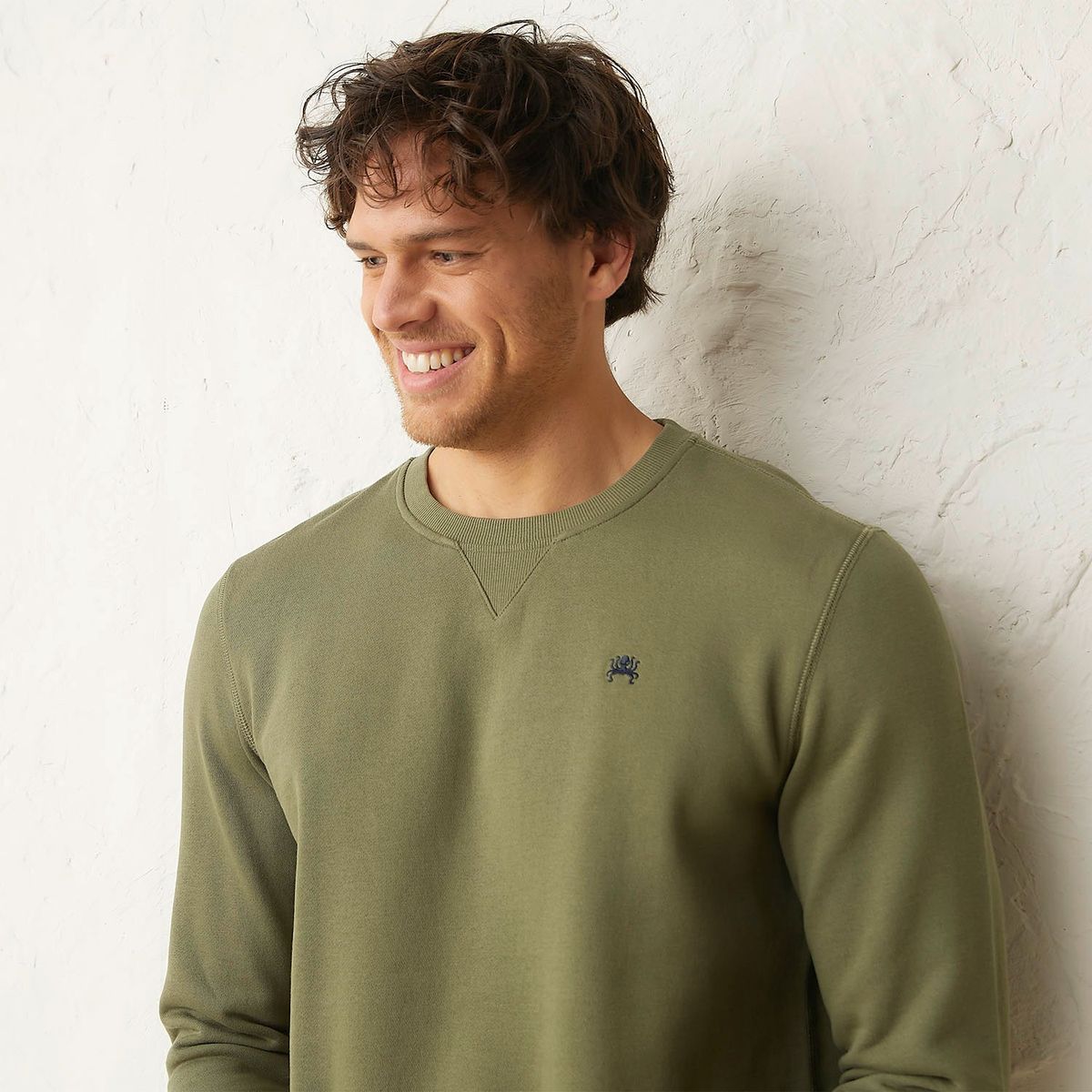 CASCAIS - Polera Cascais Manga Larga Cuello Redondo Algodón Hombre