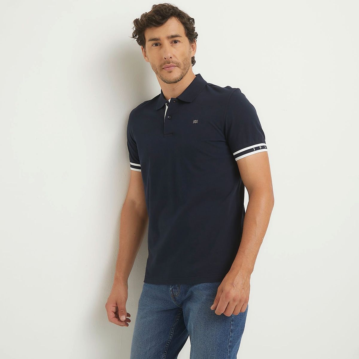 UNIVERSITY CLUB - Polo Manga Corta 100% Algodón Hombre University Club