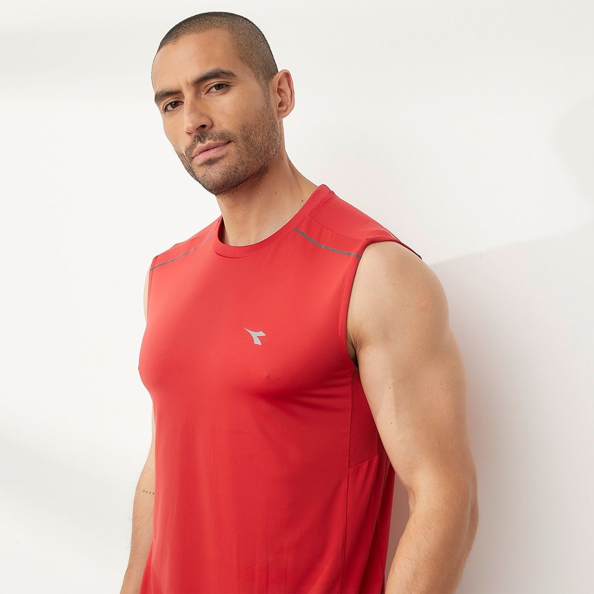 DIADORA - Polo Deportivo Sin Mangas Hombre Diadora