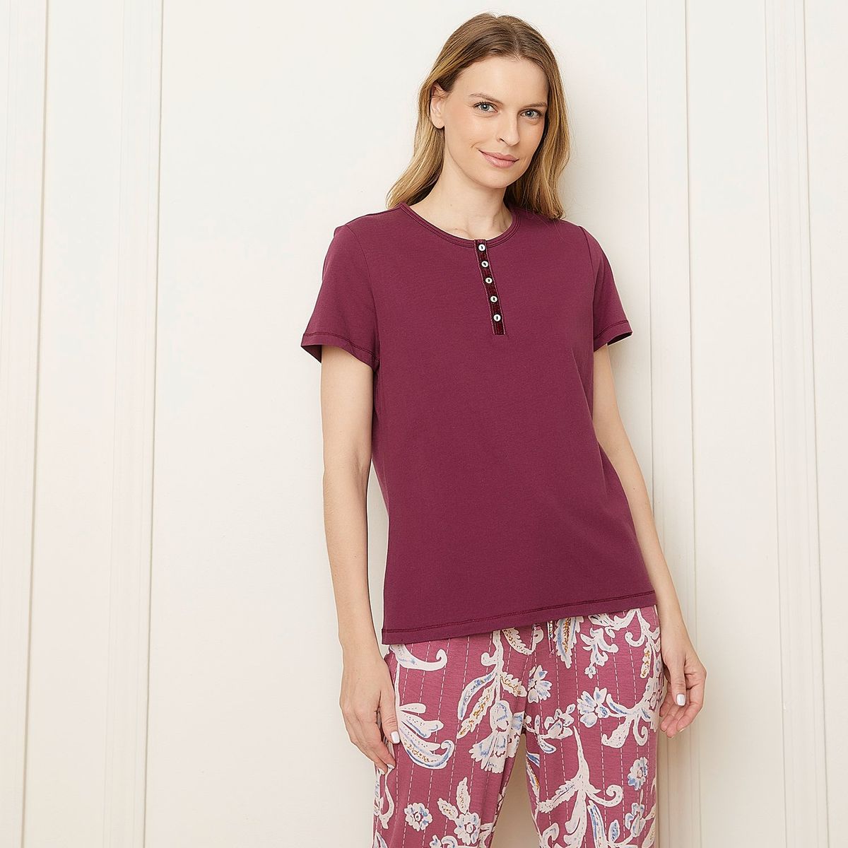 BLU - Polo Pijama Manga Corta