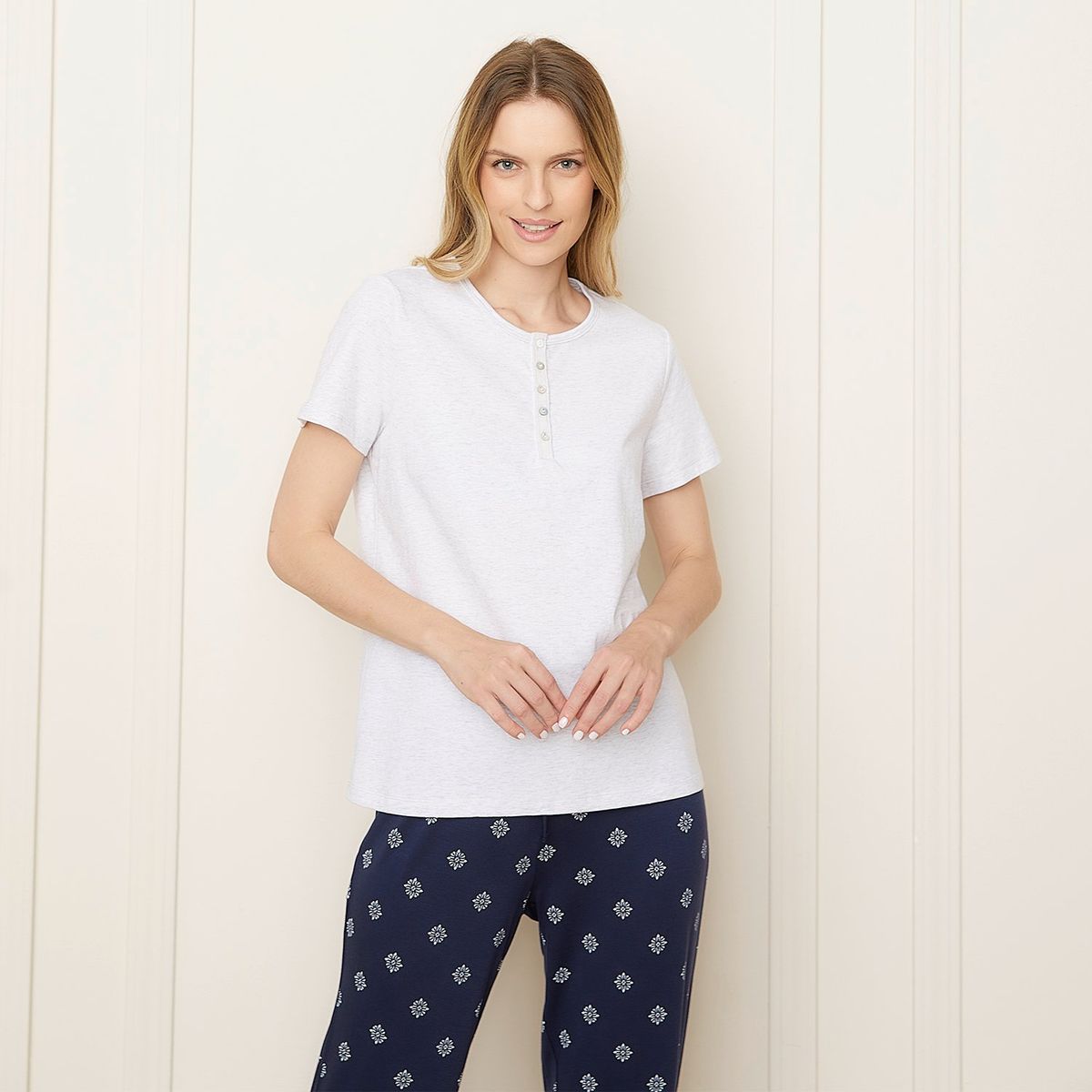 BLU - Polo Pijama Manga Corta