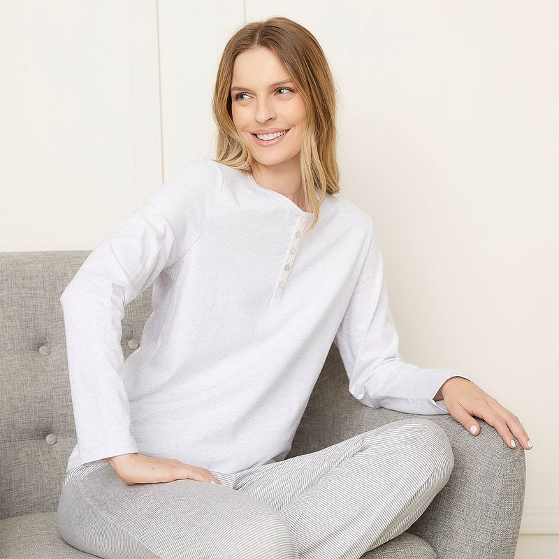 BLU - Polo Manga Larga