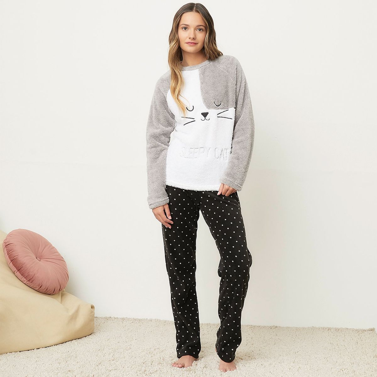 SYBILLA - Pijama Polar Mujer