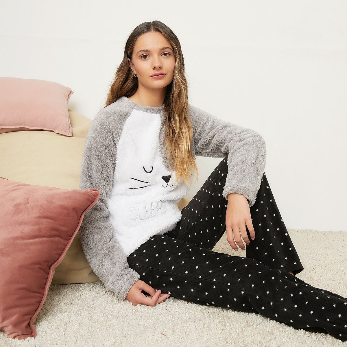 SYBILLA - Pijama Polar Mujer