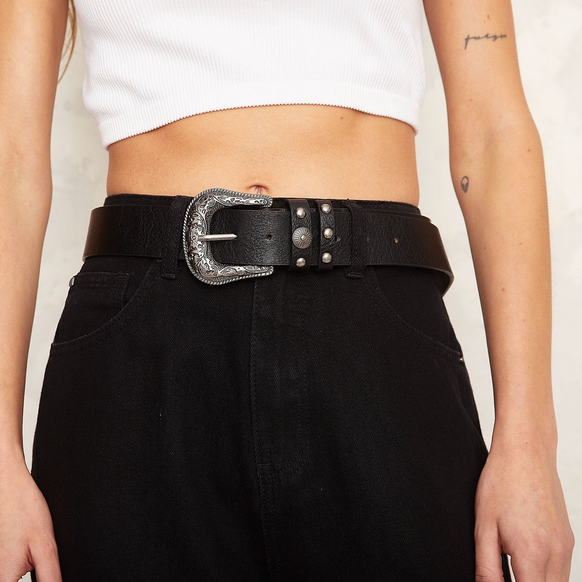 DENIMLAB - Cinturon Sintet Ttcia01ai2 Denimlab