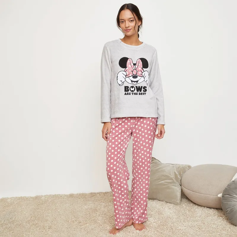 DISNEY - Pijama Minnie Mujer Disney